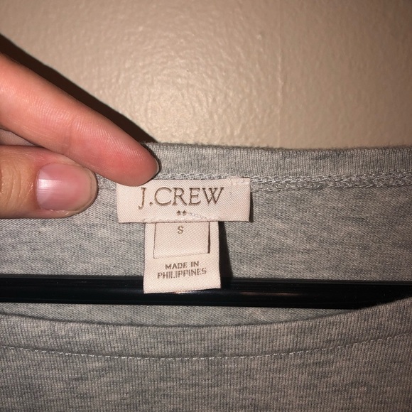 J Crew Factory Cuffed Boatneck Shirt - Picture 4 of 6